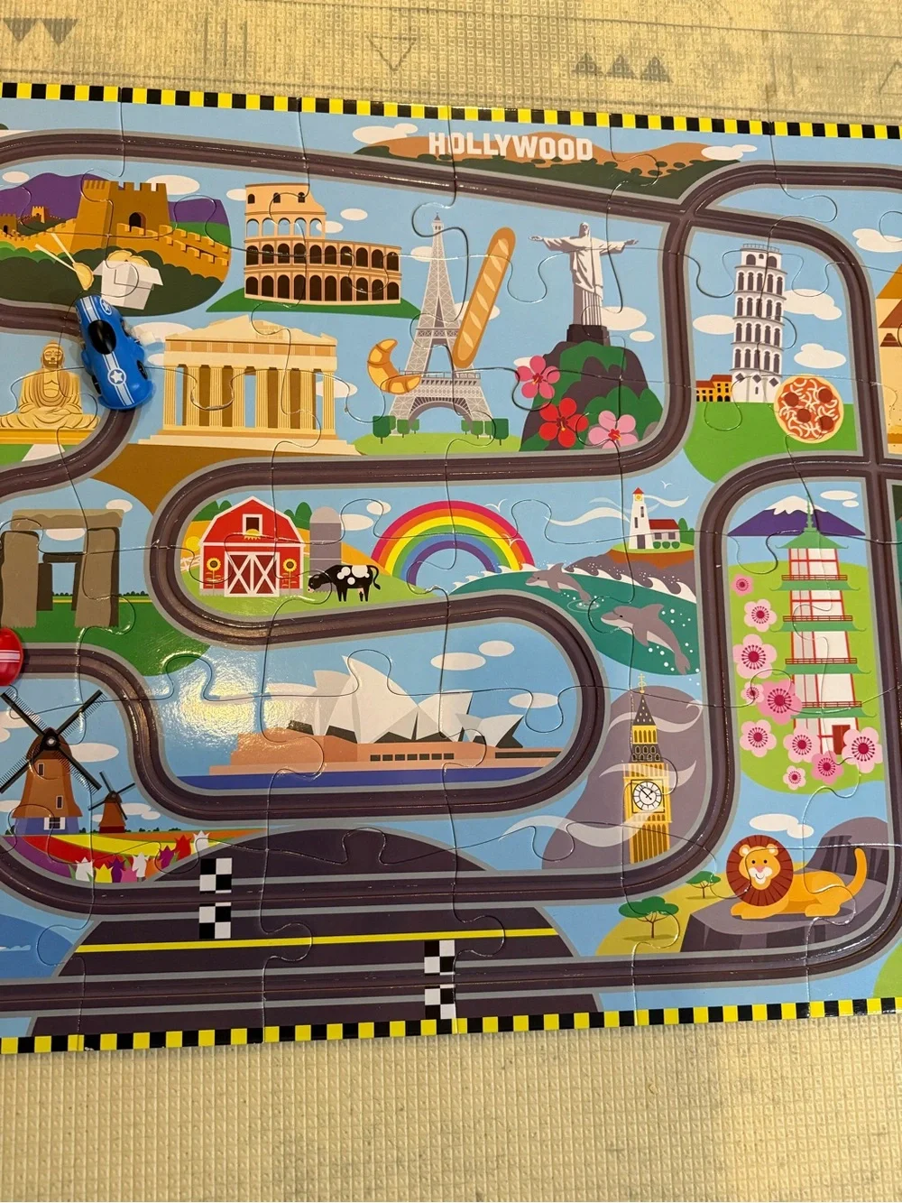 Melissa & Doug bright blue